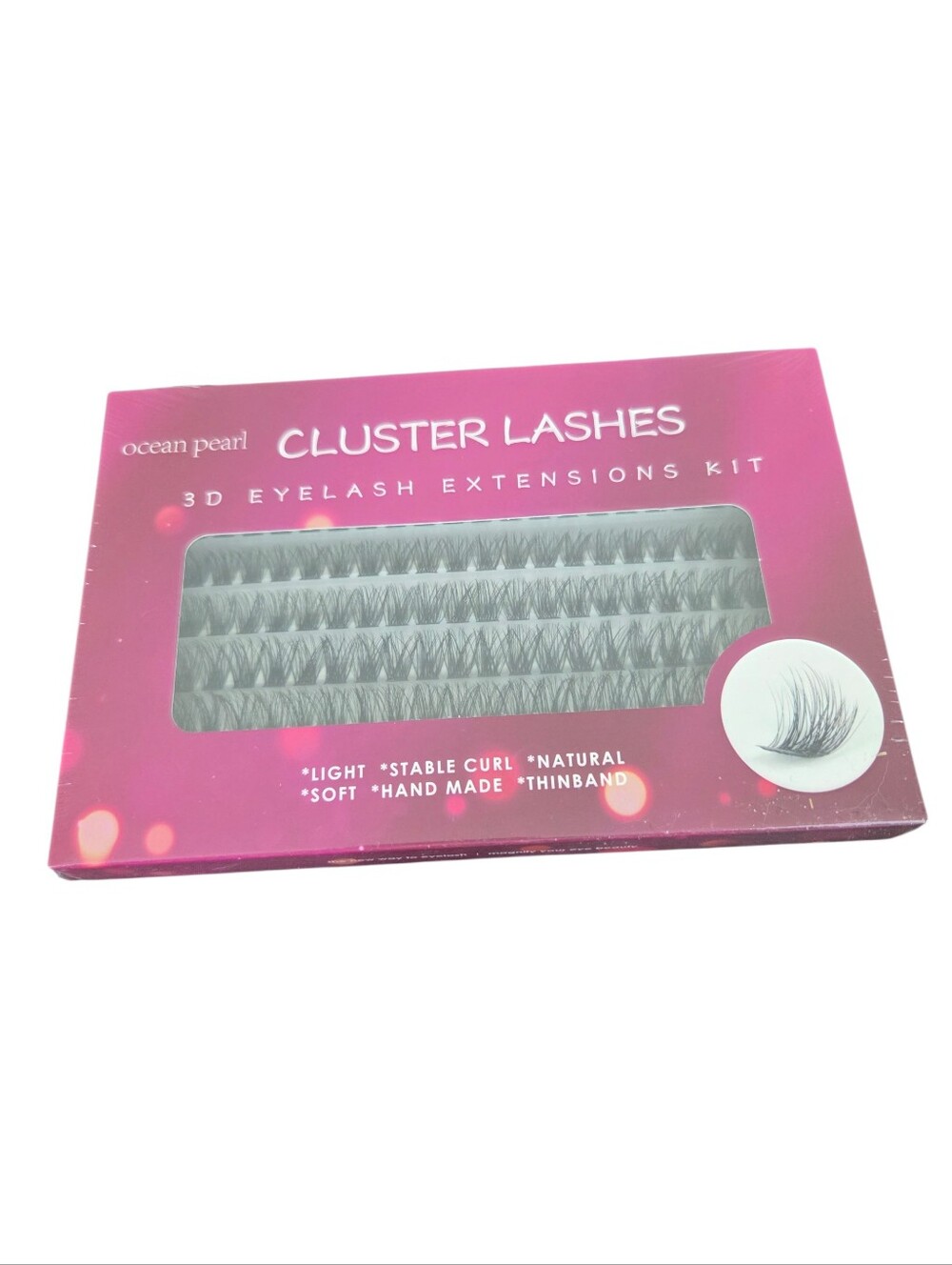 Ocean Pearl Cluster Lashes 3D Eyelash Extensions Kit Exp 07/2028 New Sealed Box